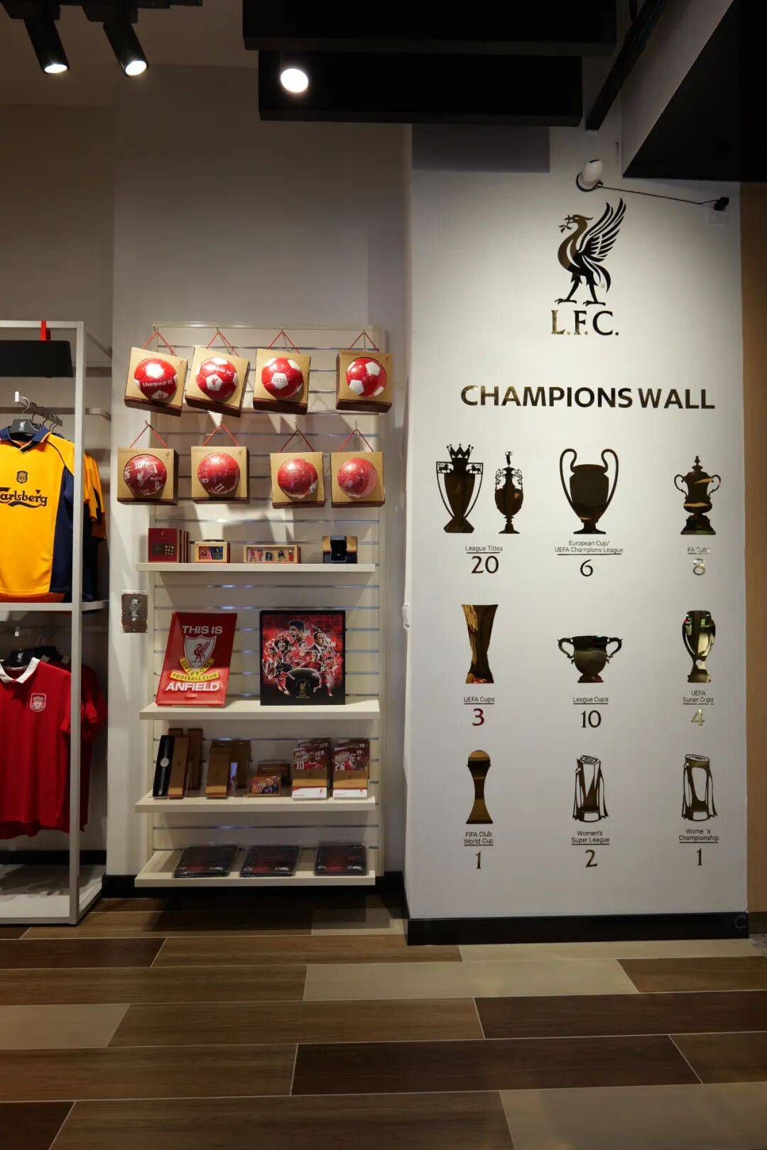 利物浦足球俱乐部官方商店广东首店登陆深圳K11