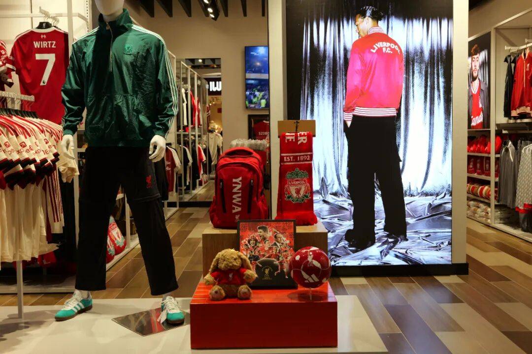 利物浦足球俱乐部官方商店广东首店登陆深圳K11